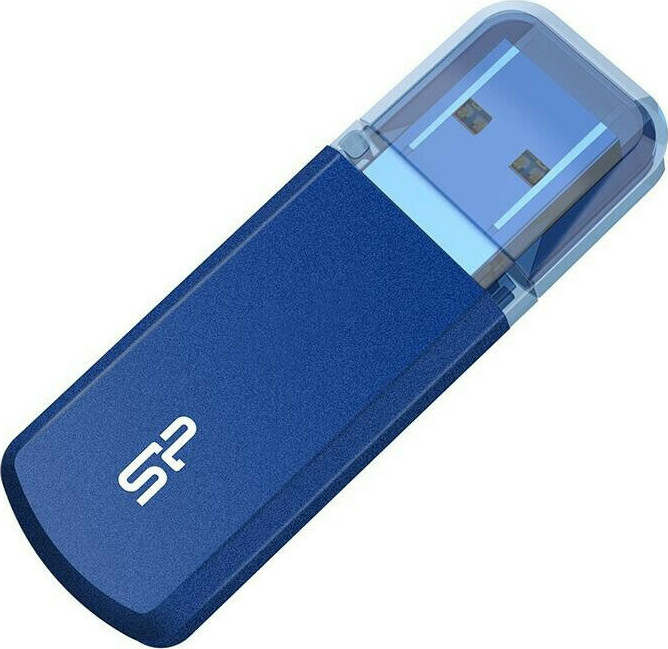 SP Helios 202 USB 3.2 32 GB- Μπλε μεταλλικό