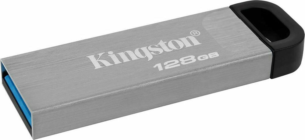 Kingston DataTraveler Kyson 128GB USB 3.2 Stick Ασημί