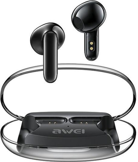 Awei T85 In-ear ENC Bluetooth Ακουστικά Μαύρα