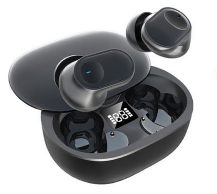 Veger M13 – HiFi Sound In-Ear Studio – Ασύρματα Ακουστικά Bluetooth με Θήκη Φόρτισης – Black