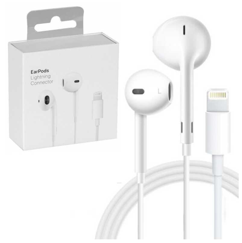 Handsfree Ακουστικά με Βύσμα Lightning Λευκό