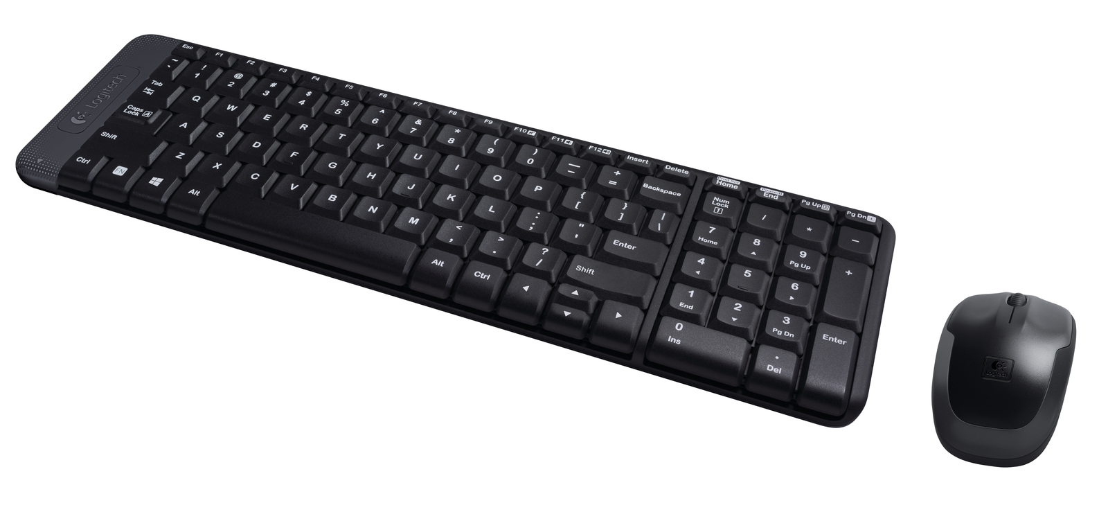 Logitech MK220 Σετ Ασύρματο (Us Διάταξη)